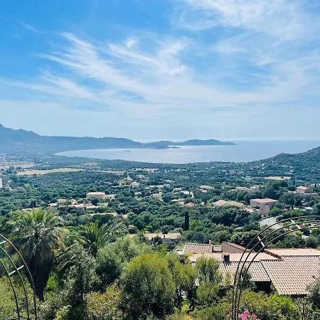 A Hilltop Haven In - Sea View And Cascading Terraces Villa Lumio (Corsica)