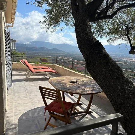 Willa A Hilltop Haven In - Sea View And Cascading Terraces Lumio (Corsica)