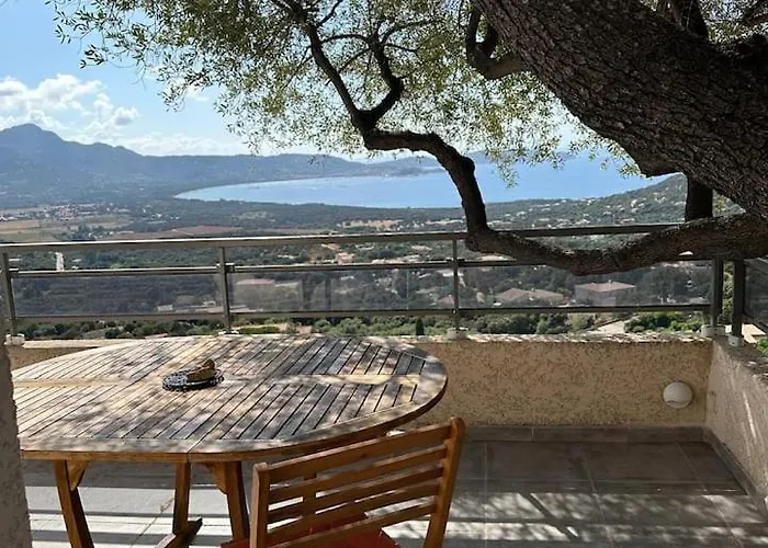 A Hilltop Haven In - Sea View And Cascading Terraces Vila Lumio (Corsica)