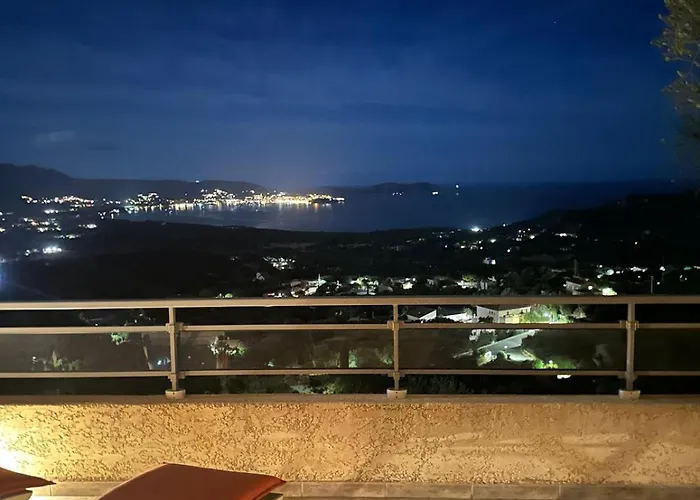 A Hilltop Haven In - Sea View And Cascading Terraces Lumio (Corsica)