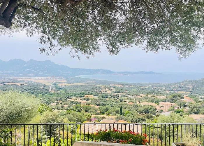 A Hilltop Haven In - Sea View And Cascading Terraces Lumio (Corsica)